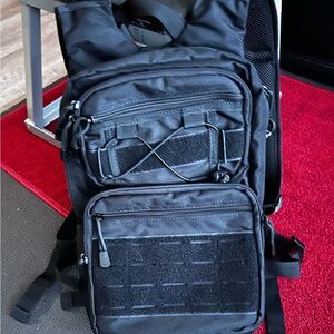 Black Tactical Backpack